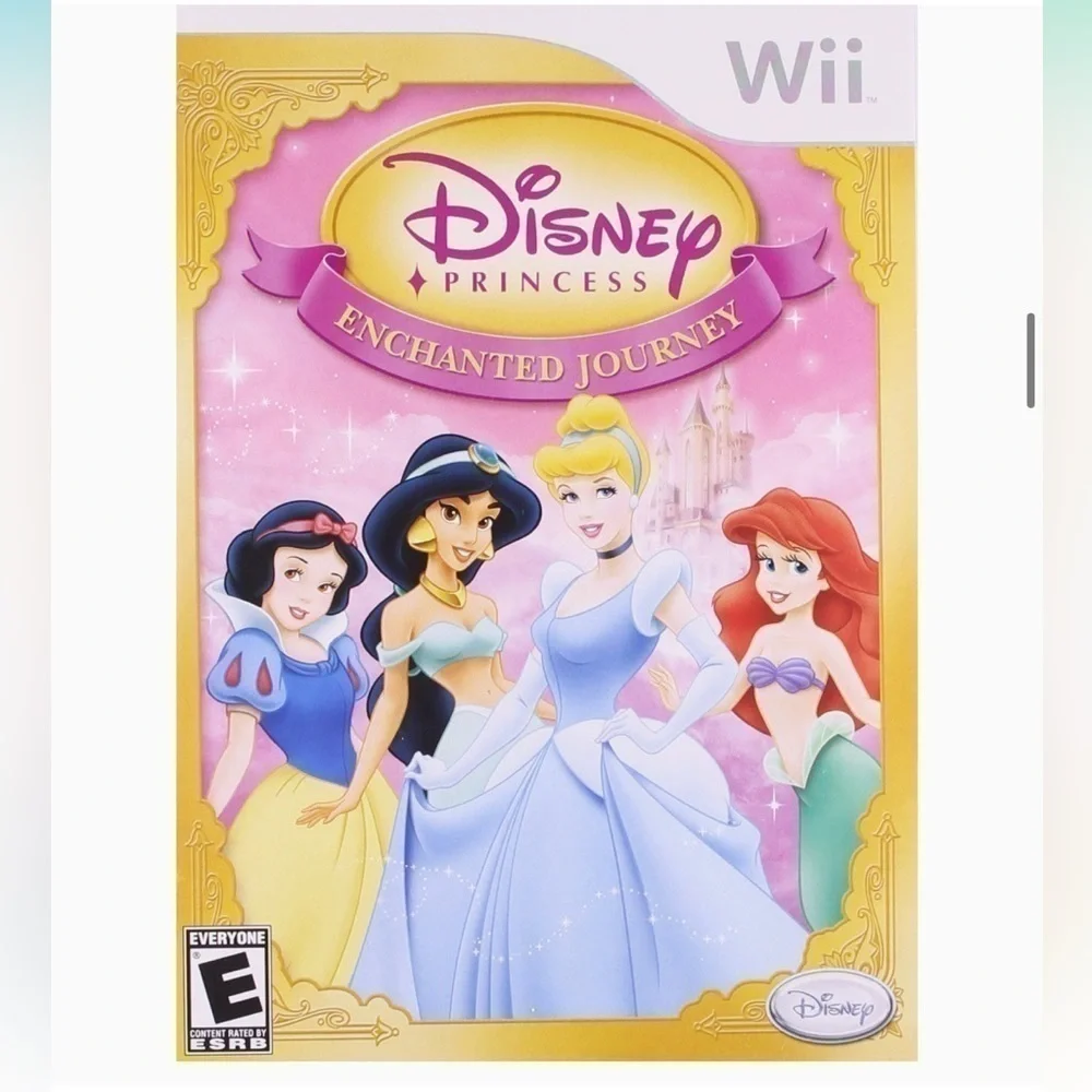 Disney Princesses Enchanted Journey Wii Game 2007 Tested EUC